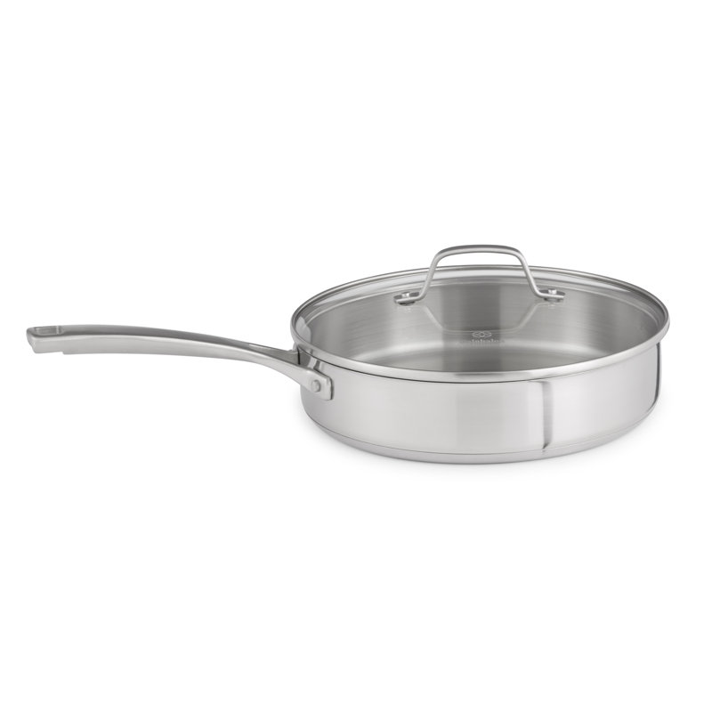 Calphalon Stainless Steel 3qt. Saute Pan & Reviews Wayfair